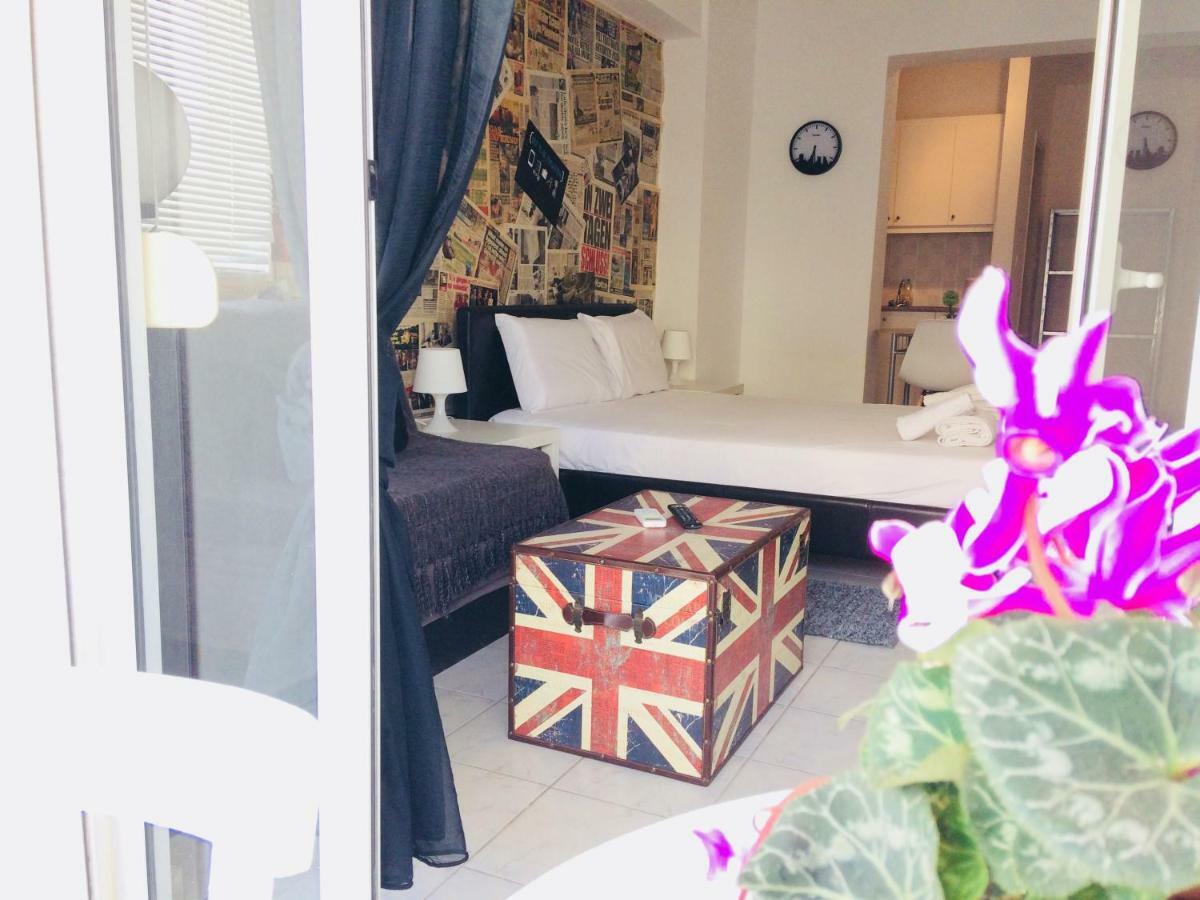 Korona Βeach Αpartments Leilighet Rethymno Eksteriør bilde