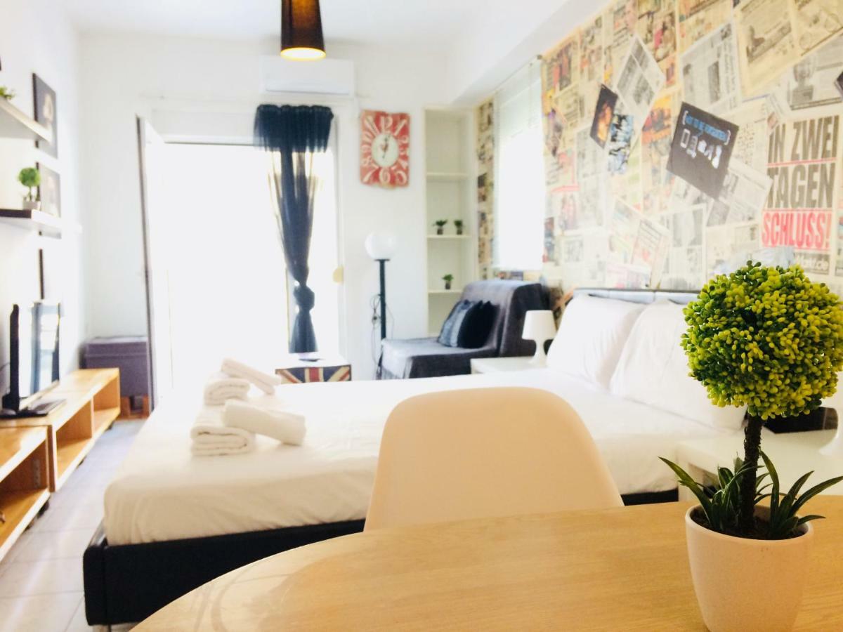 Korona Βeach Αpartments Leilighet Rethymno Eksteriør bilde