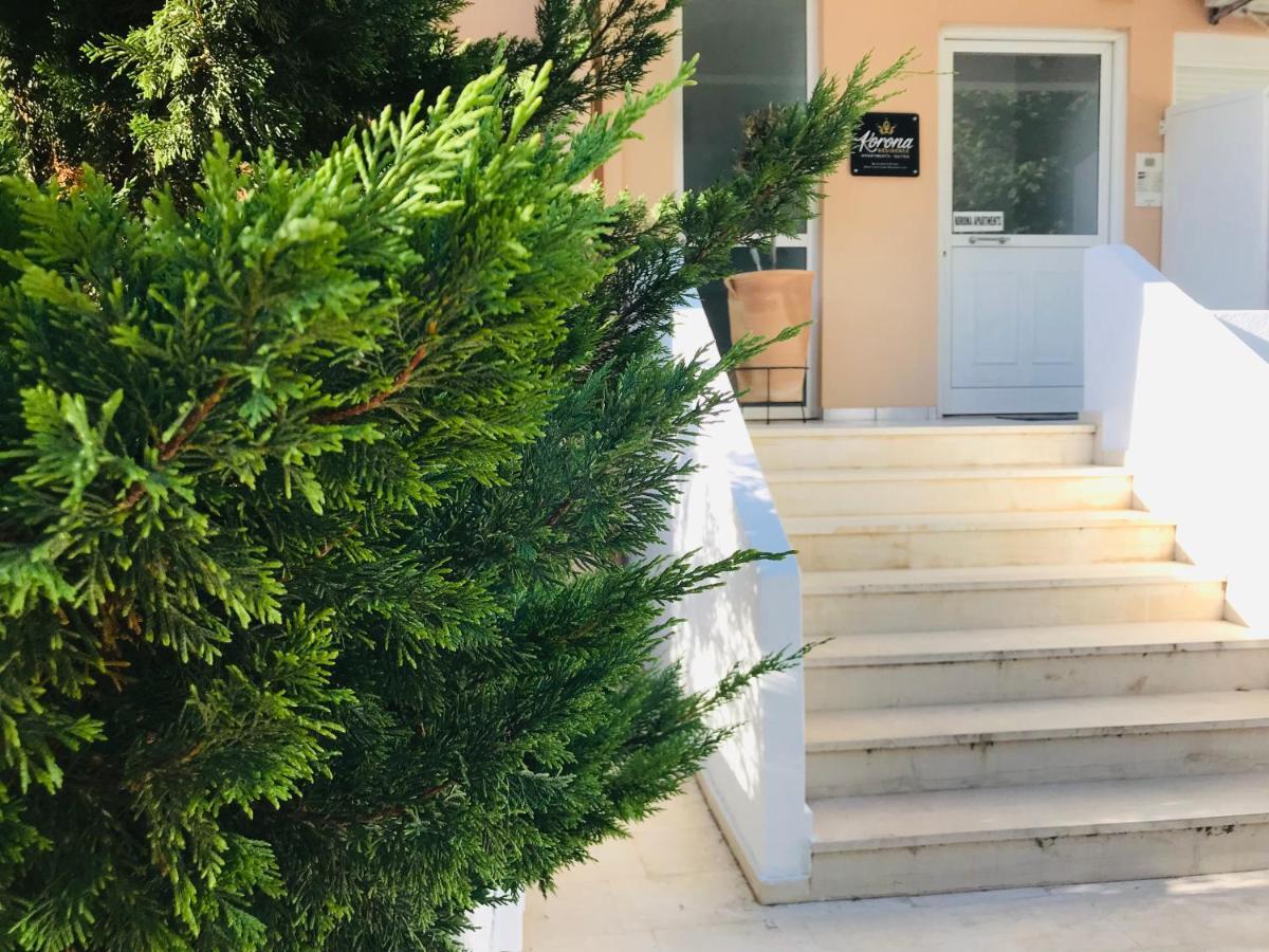 Korona Βeach Αpartments Leilighet Rethymno Eksteriør bilde